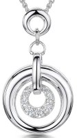 Jools - Cubic Zirconia Set, Sterling Silver - Necklace JCN5336