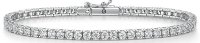 Jools - Cubic Zirconia Set, Sterling Silver - Tennis Bracelet HBB1015