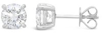 Guest and Philips - Lab Grown Diamond Set, White Gold - 9ct LG 2ct 2st F VS1Stud Earrings 09EASD89483