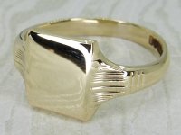 Antique Guest and Philips - Yellow Gold Signet Ring R5987
