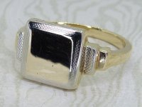 Antique Guest and Philips - Yellow Gold Signet Ring R6008