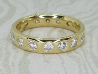 Antique Guest and Philips - Diamond Set, Yellow Gold - Full Eternity Ring R6009