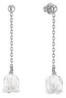 Lalique - Muget, Glass/Crystal Long Chain Earrings 10105700