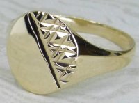 Antique Guest and Philips - Yellow Gold Signet Ring R6033