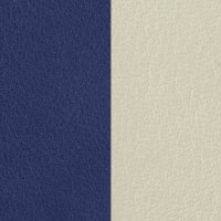 Les Georgettes Paris - Leather -  Indigo / Eggshell  Band, Size 8MM - 703215299DI000
