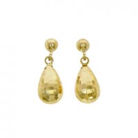 Guest and Philips - Yellow Gold Pear Drop Earrings - 10-02-157