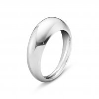 Georg Jensen - Sterling Silver - Curve Slim Ring, Size 49 - 200000280049