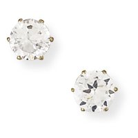 Guest and Philips - Cubic Zirconia Set, Yellow Gold - STUD EARRINGS SE305