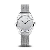 Bering - Ultra Slim, Stainless Steel/Tungsten Mesh Bracelet Watch 17031-000 17031-000 17031-000