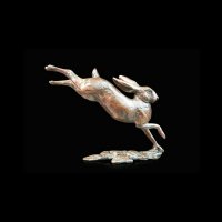 Richard Cooper - Hare Running, Bronze - Ornament, Size S - 984