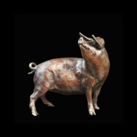 Richard Cooper - Pig, Bronze Ornament - 808