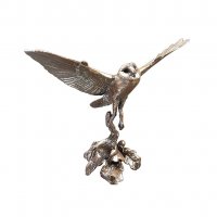Richard Cooper - Barn Owl, Bronze Ornament - 1127