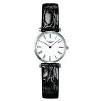 Longines - Le Grande Classique, Stainless Steel/Tungsten - Leather - Quartz Watch, Size 24mm L42094112