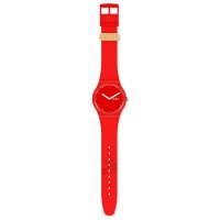 Swatch - P(E/A)NSE-MOI, Plastic/Silicone - Watch, Size 41mm - SUOZ718
