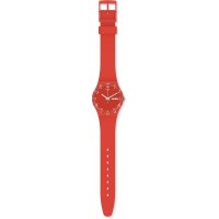 Swatch - OVER RED, Plastic - Watch, Size 34mm - GR713