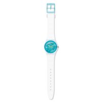 Swatch - RETRO-BIANCO, Plastic/Silicone - Watch, Size 34mm - GW215