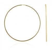 Guest-and-Philips - Yellow Gold Hoop Earrings 10-05-338