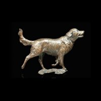 Richard Cooper - Retriever, Bronze Ornament 1023