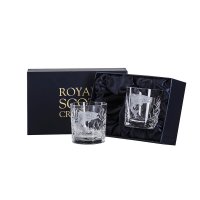 Royal Scot Crystal - Salmon, Glass/Crystal - Whisky Tumblers, Size 84mm