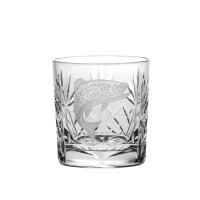 Royal Scot Crystal - Salmon, Glass/Crystal - Whisky Tumblers, Size 84mm KIN1WSALMON KIN1WSALMON