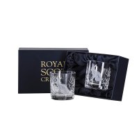 Royal Scot Crystal - Hare, Glass/Crystal - Whisky Tumblers, Size 84mm KINB2WHARE KINB2WHARE