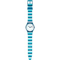 Swatch - Striped Waves, Plastic/Silicone Watch GN728