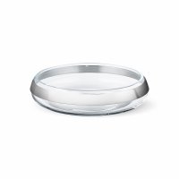 Georg Jensen - Duo, Stainless Steel - Glass/Crystal - Round Bowl, Size M 10016979