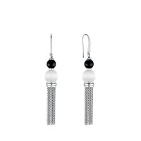 Lalique - Vibrante, Glass/Crystal Earrings 10531000