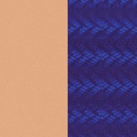 Les Georgettes Paris - Leather - Sandstone/ Batik Band, Size 25mm 702755199PK000