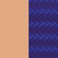Les Georgettes Paris - Leather - Sandstone/ Batik Band, Size 25mm 702755199PK000