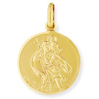 Guest and Philips - Yellow Gold 9ct St Christopher SC006