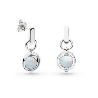 Kit Heath - Revival Eclipse, Sterling Silver Spinner Drop Earrings 50423MP