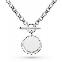 Kit Heath - Revival Eclipse, Sterling Silver - T-Bar Necklace, Size 18" 90426RP