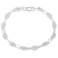 Guest and Philips - Sterling Silver - Bracelet, Size 7.5" SHM164-7