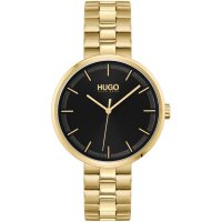 Hugo Boss - Crush, Yellow Gold Plated - Stainless Steel - Quartz Watch, Size 38mm 1540102