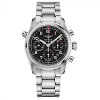 Longines - Spirit, Stainless Steel - Auto Chrono Watch, Size 42mm L38204536