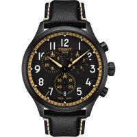 Tissot - Chrono XL Vintage, Stainless Steel - Leather - Quartz Watch, Size 45mm T1166173605202