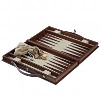 Life of Riley - Leather Backgammon Set BCKG1005T BCKG1005T