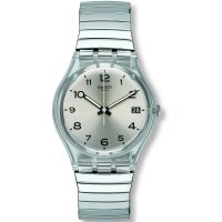 Swatch - Silveralls, Plastic/Silicone Quartz Watch GM416B