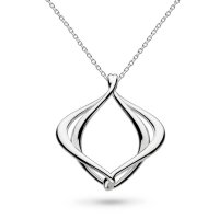 Kit Heath - Entwine Alicia, Sterling Silver - Necklace, Size 18" 90019HP16