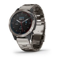 Garmin - Quatix 6, Titanium - Quartz GPS Watch, Size 47mm 010-02158-95