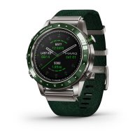 Garmin - MARQ, Titanium - Fabric - GPS Smartwatch, Size 46mm 010-02395-00