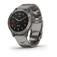 Garmin - Fenix 6 , Titanium - GPS Smartwatch, Size 47mm 010-02158-23