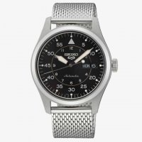 Seiko - Stainless Steel Automatic Day Date Watch SRPH23K1