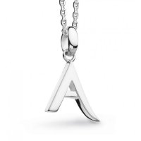 Kit Heath - Initial, Sterling Silver A Necklace 9198HPA019