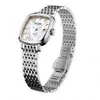 Rotary - Ladies Stainless Steel Windsor Cushion Watch LB05305-07