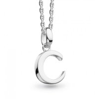 Kit Heath - Initial, Sterling Silver C Necklace 9198HPC019