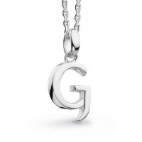 Kit Heath - Initial, Sterling Silver G Necklace 9198HPG019 9198HPG019 9198HPG019