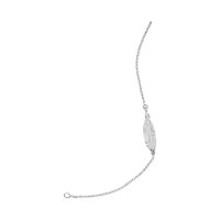 Virtue - Leaf, Sterling Silver Leaf Bracelet