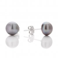 Claudia Bradby - Button, Pearl Set, Sterling Silver - - Stud earrings CBES0003S CBES0003S